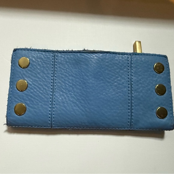 Hammitt Handbags - Hammitt 110 North Sky Blue Leather Wallet